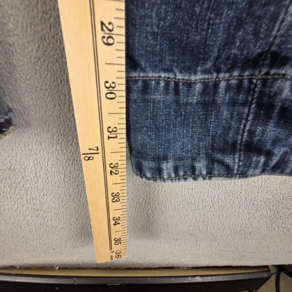 Vintage Levis Engineered Jeans Mens 30x32 Blue Twisted Buckle Back One Pocket